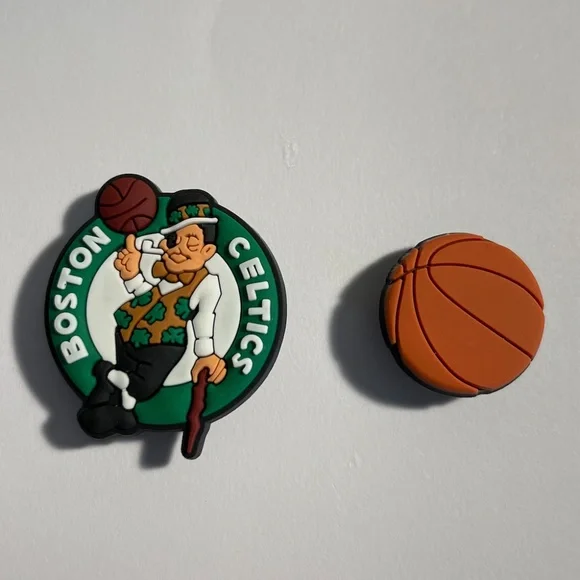 Boston Celtics Charms Jibbitz Show Charms Basketball
